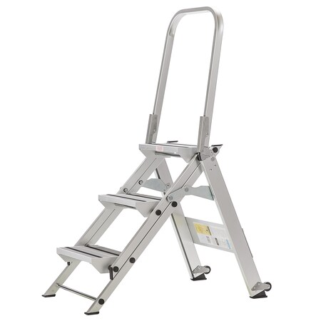 Xtend + Climb Xtend+Climb 3 Step Folding Safety Step Stool with Handrail WT3